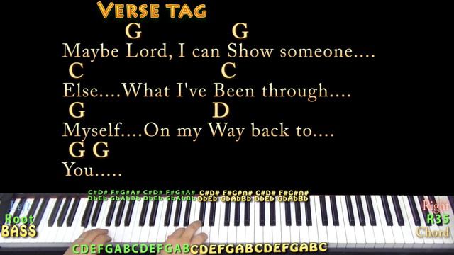 Why Me Lord (Kris Kristofferson) Piano Cover Lesson in G with Chords/Lyrics смотреть онлайн