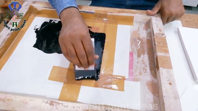 How to vinyl sheet screen printing || Best ink for screen printing on vinyl смотреть онлайн