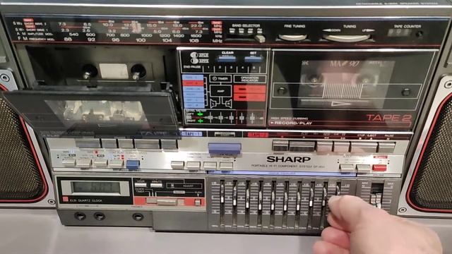 Первое включение SHARP GF-800Z(D) после получения посылки смотреть онлайн
