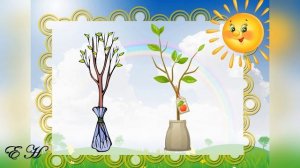 Труд людей весной