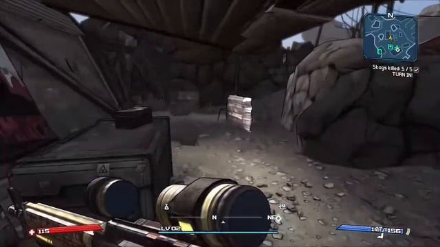 Borderlands 1 GOTY Enhanced - Hunter Character build (Part 1) смотреть онлайн