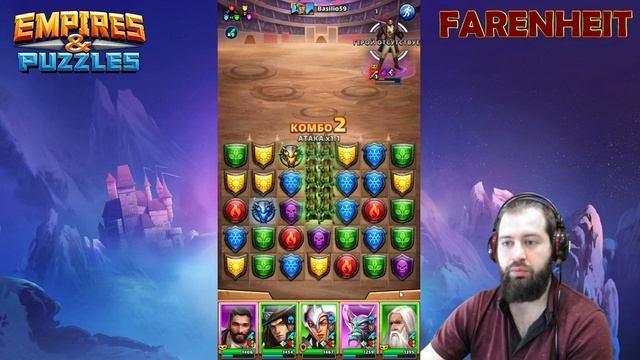 УЧИТЫВАЕМ ОШИБКИ ПРЕДЫДУЩЕГО ДНЯ И ТУРНИРИМ ВТОРОЙ ДЕНЬ! Empires & Puzzles смотреть онлайн