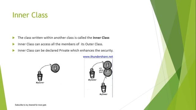 Java ppt 3 - Inner Classes смотреть онлайн