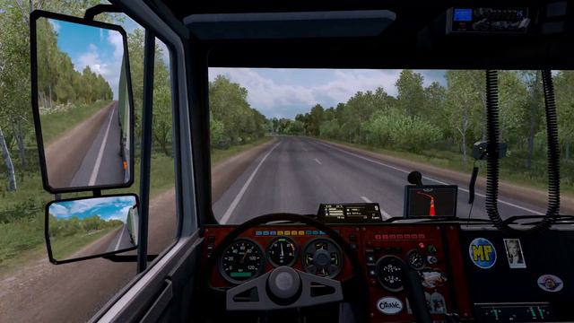 ETS 2 1.36 | MAZ 5432 Road Spirit на русской карте "Республика Карелия 1.0" смотреть онлайн