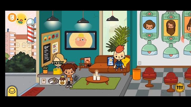 Амелия меняет прическу????//Amely Toca//Spa//Toca Boca//Toca World смотреть онлайн