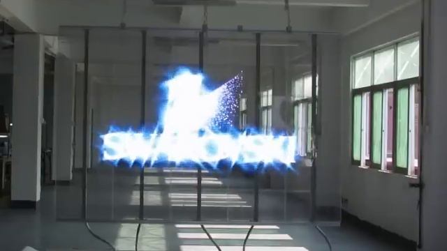 LED стекло-экран. смотреть онлайн