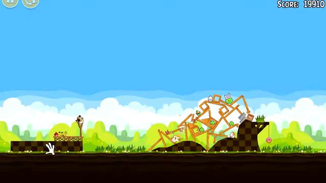 Angry Birds: Seasons. Easter Eggs (level 1-12) 3 stars Прохождение от SAFa смотреть онлайн