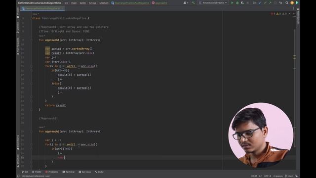 22. Rearrange Neg And Pos Numbers | Kotlin | Arrays | Data Structures And Algorithms | Android смотреть онлайн