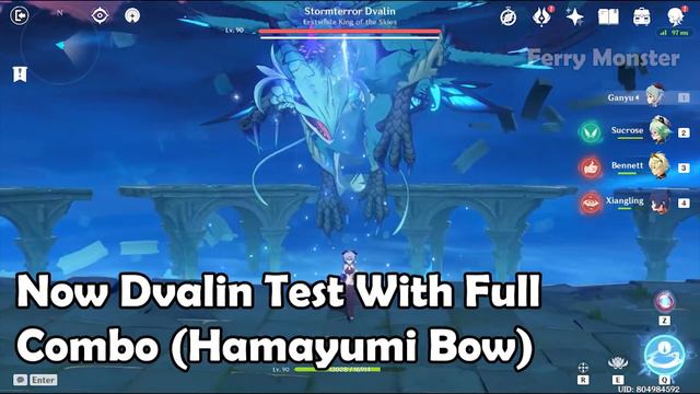 Lv 90 Hamayumi Bow R1 Vs Prototype Crescent R3 Damage Showcase - Genshin Impact смотреть онлайн