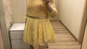 Вязаное?платье крючком узором «Бабушкин квадрат»#вязаноеплатье #платье#платьекрючком #женскоеплатье