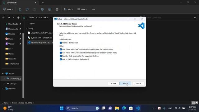 Hướng dẫn cài đặt Python và Visual Studio Code trên Windows смотреть онлайн