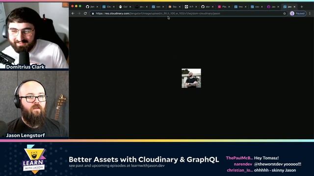 Better Assets with Cloudinary & GraphQL (with Domitrius Clark) — Learn With Jason смотреть онлайн