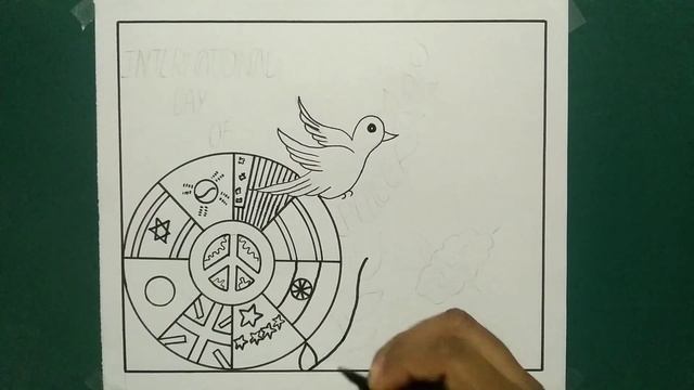 International Peace Day Drawing/World Peace Day Poster/International Day Of Peace Drawing смотреть онлайн