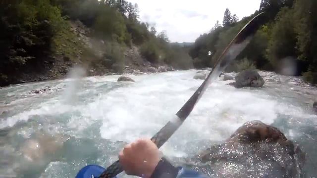 Kayaking The River Soca (Slovenia)