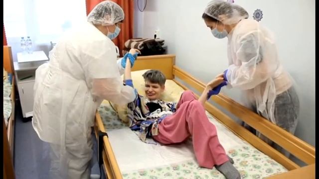 ЛФК при ДЦП: занятия в паре смотреть онлайн