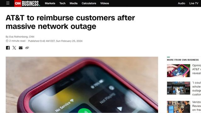 AT&T Network Outage: the $140+m Mistake! смотреть онлайн
