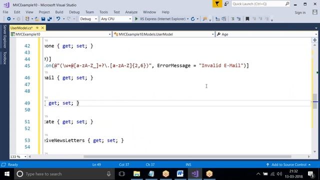ASP. NET MVC Tutorials | Data Annotation and Action Filters | Online IT Tutorials смотреть онлайн