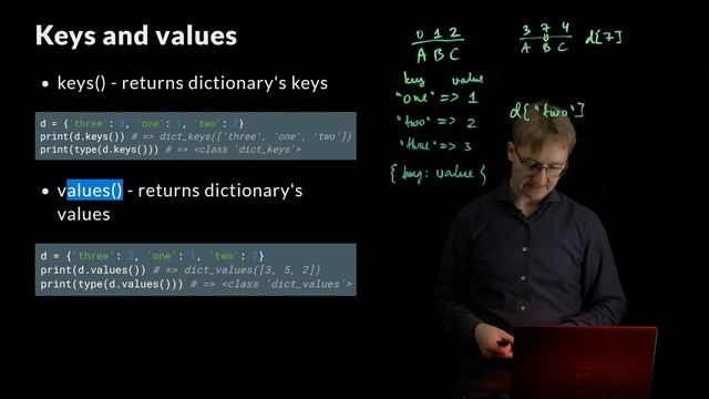 Python (eng) - Dictionary смотреть онлайн