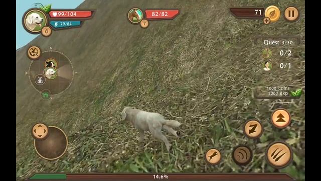 Dog Sim/ симулятор собаки #2 убил злую корову