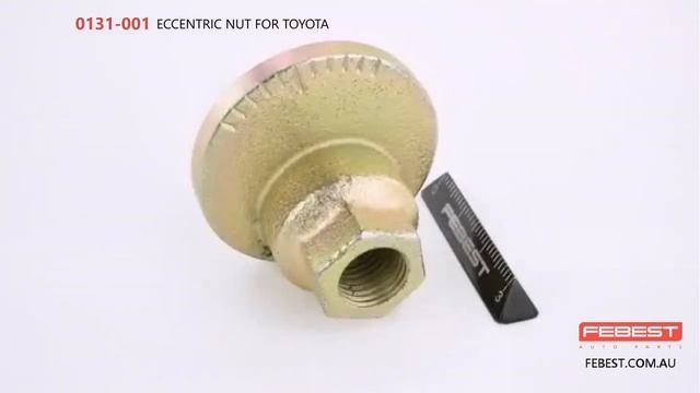 0131-001 ECCENTRIC NUT FOR TOYOTA смотреть онлайн