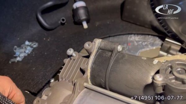 Range Rover Sport 3.0.  Ремонт пневмоподвески