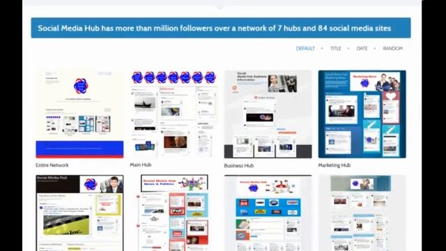 Social Media Hub Website and Social Media Marketing Plans смотреть онлайн