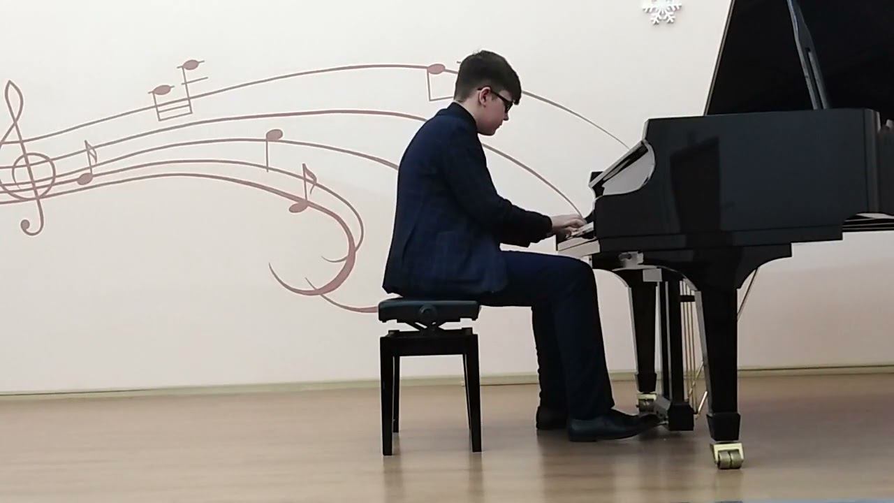 Попехин Константин С.Рахманинов "Романс" ДМШ Барабинского района смотреть онлайн