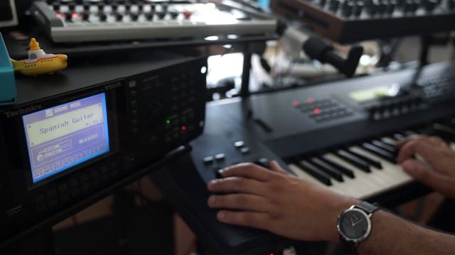 Technics sx-WSA1R demo - that other acoustic modeling synth from the 90s смотреть онлайн