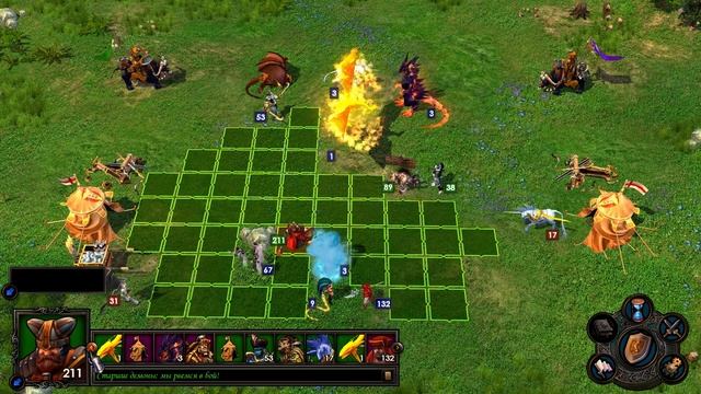 Игра по сети Heroes of Might and Magic V; Лютая битва варваров; Random wars (84) смотреть онлайн