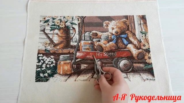 Вышивка крестиком. 