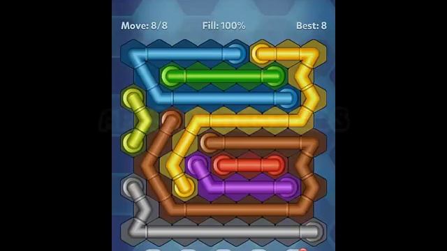 Pipe Lines: Hexa - Twister Level 91-100 Solution смотреть онлайн