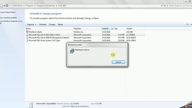 How to uninstall SQL Server 2012 completely. смотреть онлайн