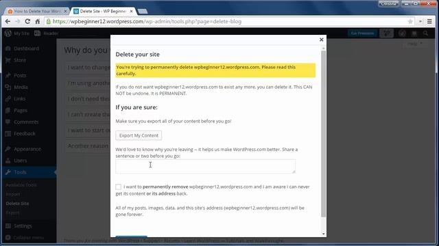 How to Delete Your WordPress Blog смотреть онлайн