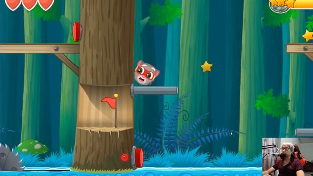 Playing RED BALL 4 with My Talking Super Tom VS Deep Forest Boss ! Game for Kids NEW Red Ball 4 смотреть онлайн