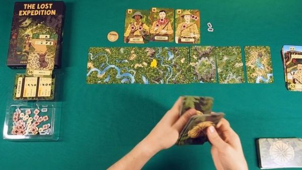 Потерянная экспедиция Соло игра (The Lost Expedition)