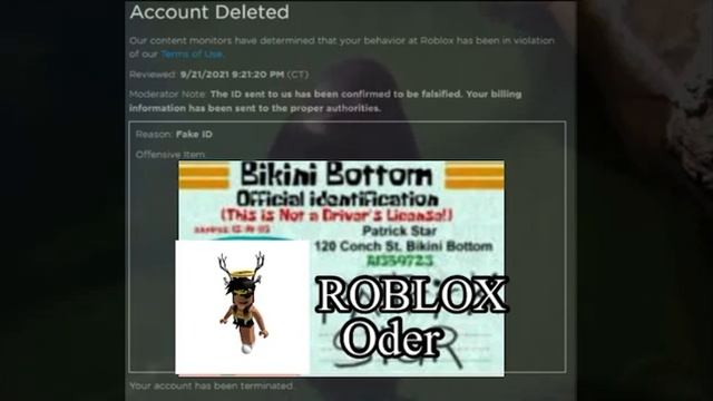 roblox voice chat ban oder fake id смотреть онлайн