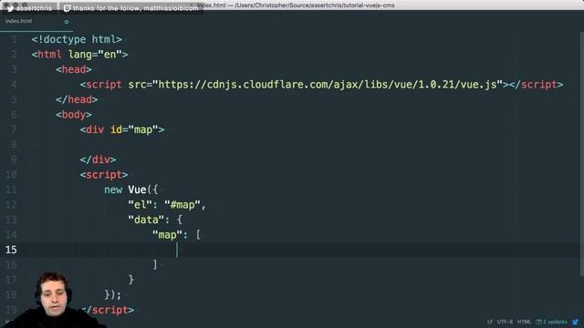 Daily Code #36 - Learning VueJS (Part 1) смотреть онлайн