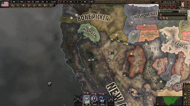 Hearts of Iron 4 Old World Blues ( Enclave Reborn mod) PART 9 смотреть онлайн