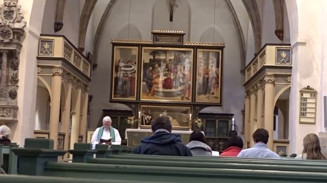 лютеранские храмы в Виттенберге (Германия) смотреть онлайн