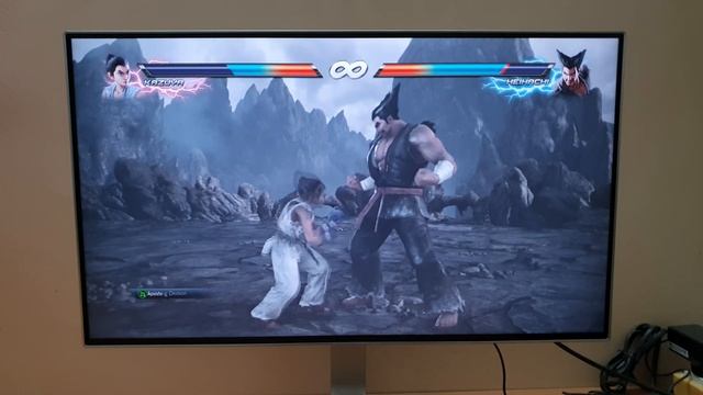 TEKKEN 7 on PS4 Slim (1080P Monitor) смотреть онлайн