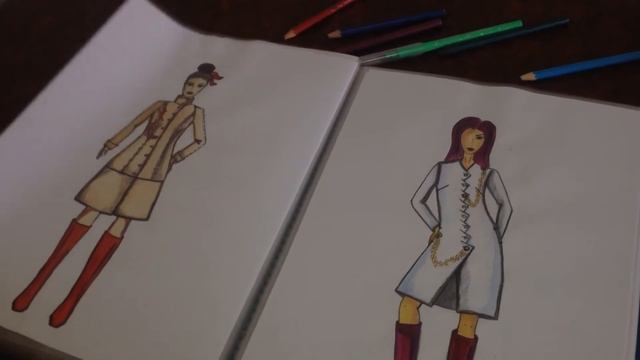 SKETCH BOOK ОБЗОР МОИХ ЭСКИЗОВ / ПОРТФОЛИО ДИЗАЙНЕРА ОДЕЖДЫ / МОЕ РЕЗЮМЕ / INES SADE FASHION BLOG смотреть онлайн