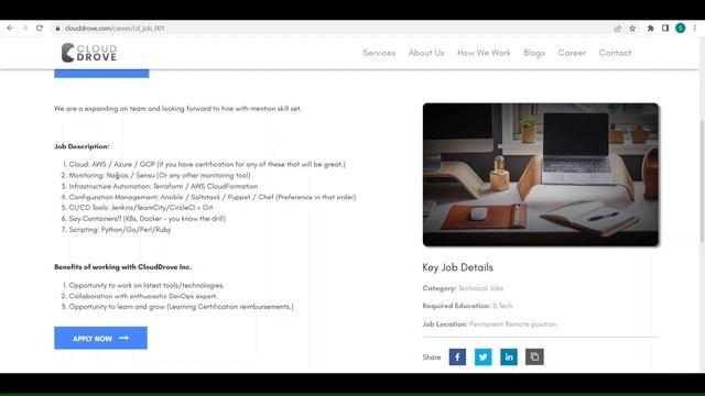 DevOps Engineer PERMANENT REMOTE POSITION | IT Job | NInotronix