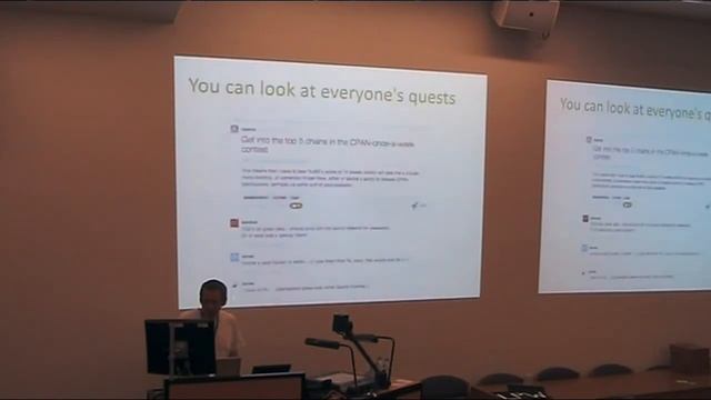 Neil Bowers Questhub A Social Todo List for your Perl Projects смотреть онлайн