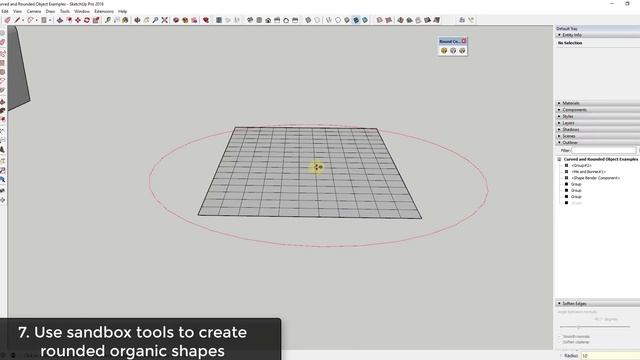 10 Ways to Create Curved, Rounded, and Organic Shapes in SketchUp смотреть онлайн