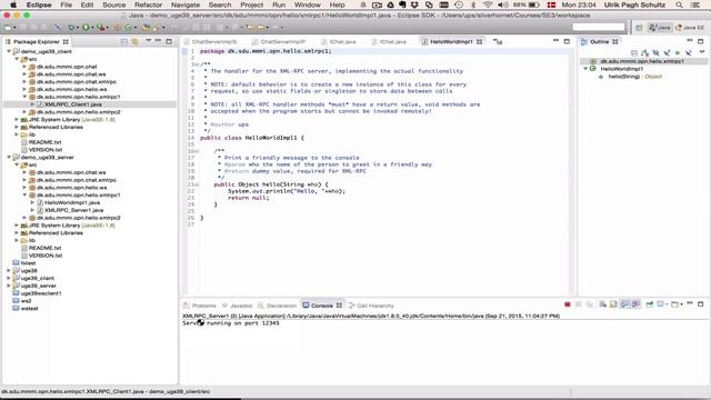 RPC with XML-RPC dynamic interface смотреть онлайн