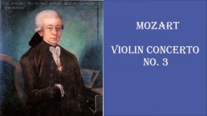 Mozart Violin Concerto No. 3