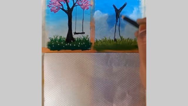 Menggambar 4 Gambar Mudah dan Simpel Dengan Crayon || Easy Drawing For Beginner (step by step) смотреть онлайн