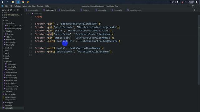 Creating a PHP OOP PDO MVC CRUD CMS part 16. смотреть онлайн