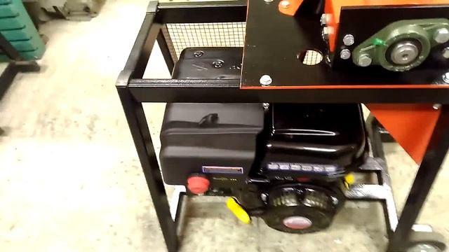 садовый измельчитель-garden shredder (plant chopper) chopper.ДВС 7л.с смотреть онлайн