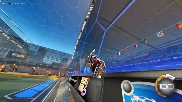 Как играть на стене в rocket league смотреть онлайн